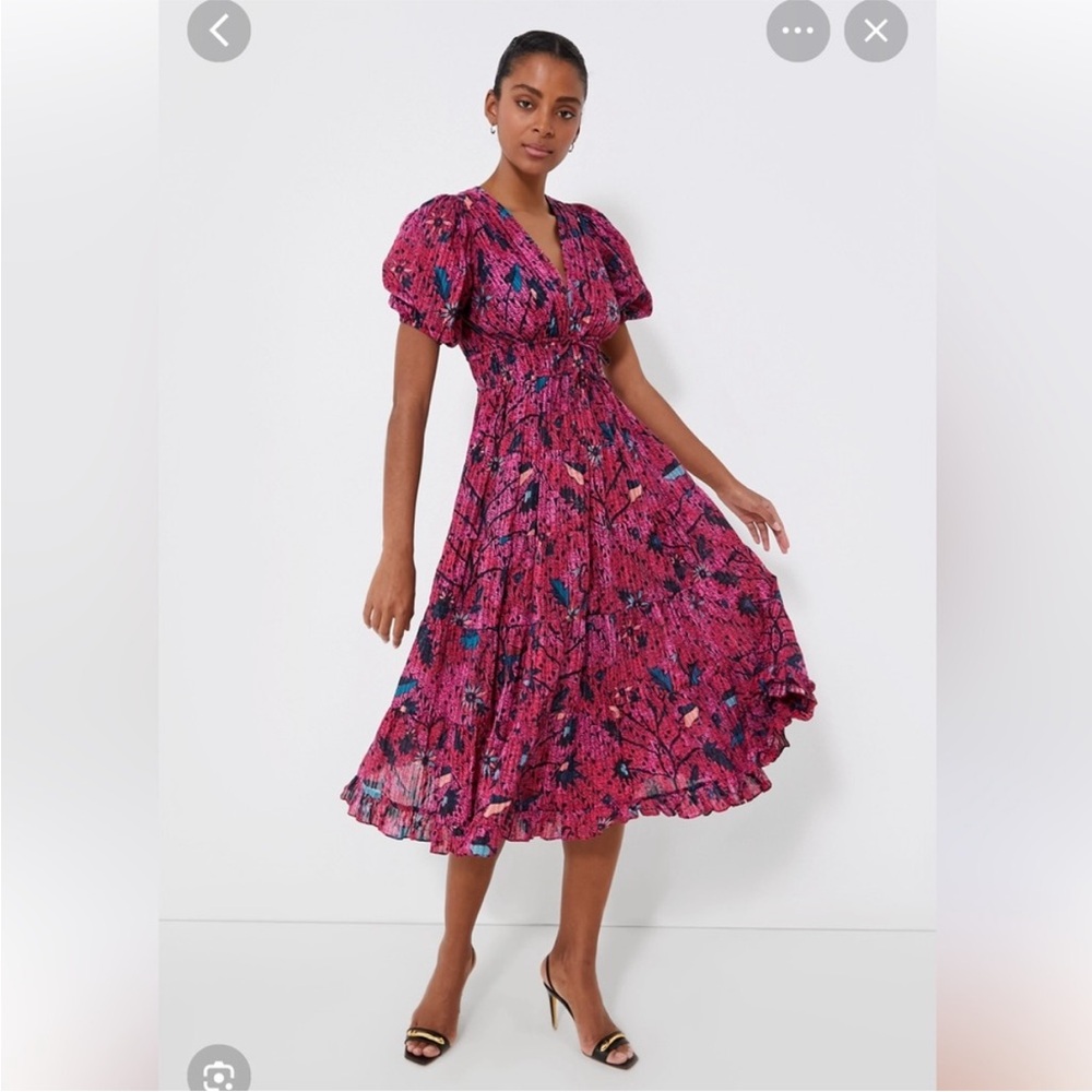Ulla Johnson Thelma Dress in Snapdragon- Size 4 NWT
